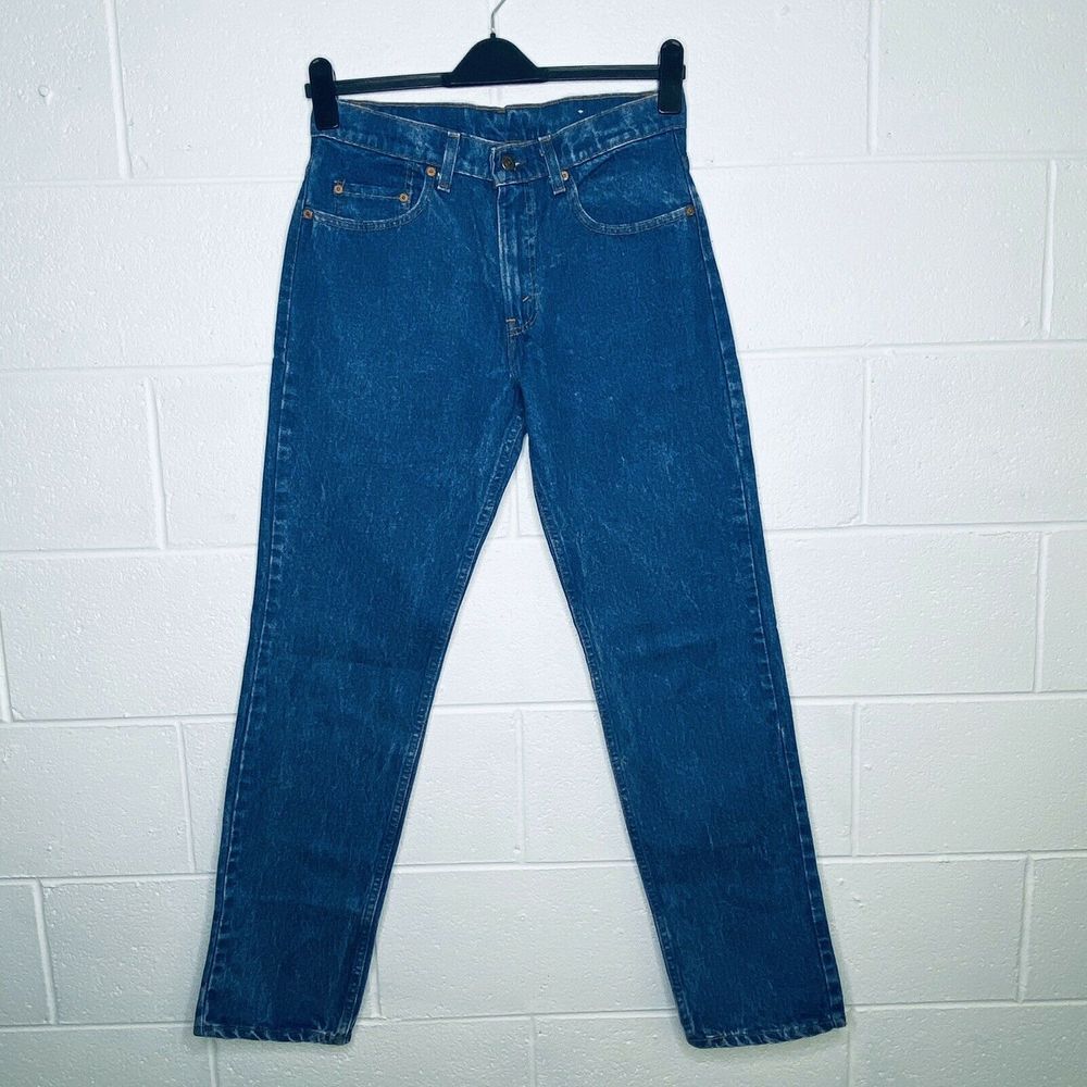 Levi's 506 Men's 32x33 *Actual 30x32.5 Blue Jeans 506-0213 Zipper Fly USA VTG H